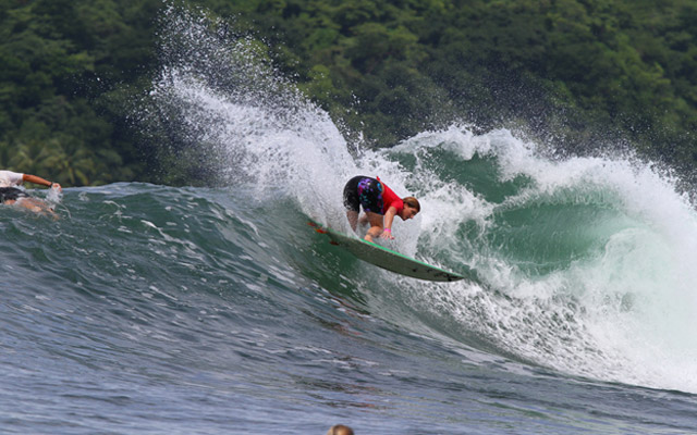 Former ASP World Tour competitor, Heather Clark from South Africa, won two golds at the ISA World Masters Surfing Championship and goes for a third in El Salvador.  