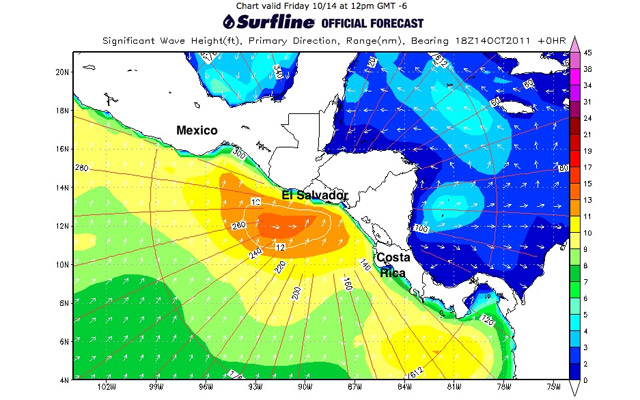 Forecast Update: Friday evening 10/14/2011 Forecast Update: Friday evening 10/14/2011